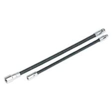 Image of Sealey Flexible Extension Adaptor Set 2pc 1/4"Sq x 254mm & 3/8"Sq x 305mm Gar...