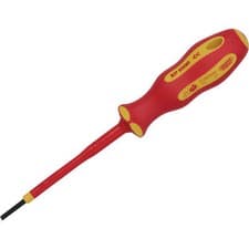 Image of Draper Expert Ergo Plus VDE Insulated Parallel Slotted Screwdriver 2.5mm 75mm