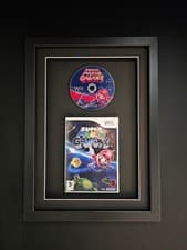Image of Framed Super Mario Galaxy Wii