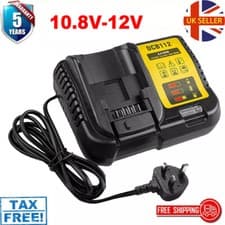 Image of Charger Fit for DeWalt DCB112 DCB115 XR Multi Voltage 10.8v -18v Li-Ion Battery