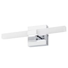 Image of Litecraft Reno Bathroom Wall Light IP44 Rated Integrated LED - Polished Chrome