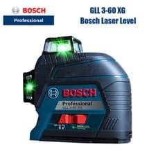 Image of Bosch Laser Level GLL3-60XG 360 Degree High Precision Green Light 12 Line Level