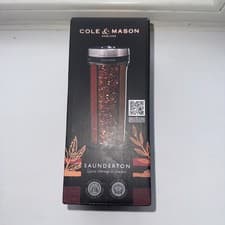 Image of Cole & Mason Saunderton Filled Spice Storage & Shaker Dispenser Jar Inc 5 Spices