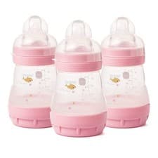 Image of MAM Easy Start Anti-Colic Bottle Pink 160ml 3Pk
