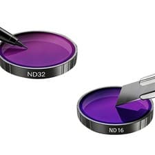 Image of Pro Creative Filter Set for DJI Action 3/4/5 Pro CPL, UV, ND, Star & Black Mist