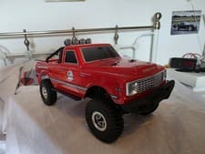 Image of FTX Outback Mini x Patriot 1:18 Scale 4WD Trail Crawler Red with working lights