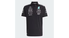 Image of Mercedes-Benz F1 2025 Team Polo shirt Black XL B67998224