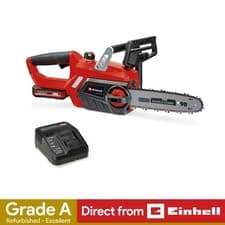 Image of Einhell Cordless Chainsaw 25cm 18V PXC Inc Battery GE-LC 18/25 Li Refurb GRADE A