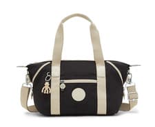 Image of Kipling ART MINI Handbag - Black Noir Ivory Bl RRP £82.90