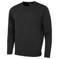 Image of Oscar Jacobson Mens 2026 Westfield Crew Neck Soft Knit Golf Sweater 50% OFF RRP