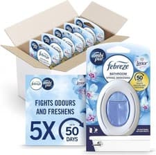 Image of Febreze Bathroom Air Freshener, Odour Fighter, Spring Awakening, 5 Items