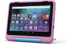 Image of Amazon Fire HD8 Kids Pro | Age 6–12 | 3GB 32GB Jungle Cat 2024 RRP £ 149