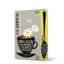 Image of Clipper Calming Chamomile Infusion Tea Organic Caffeine Free Choose Quantity