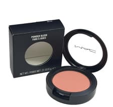 Image of MAC Powder Blush in MELBA - w/ Vitamin E and Buildable Coverage- 0.21 oz. Boxed
