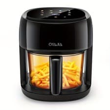 Image of Air Fryer 5 Liter, 8 Touch Presets, Ölfreies Kochen, Perfekt für Familien & Küch