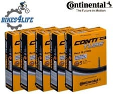Image of 5 x Continental Race 28 Inner tube 700 x 20-25c Boxed 42mm Valve