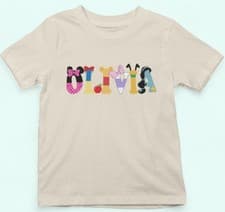 Image of Custom Name Shirt, Mickey and Friends Family Matching Shirt, Personalized Disney