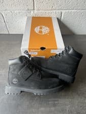 Image of Womens Timberland 6 inch Premium Waterproof Boots Black - Size UK3.5