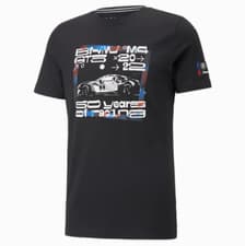 Image of NWT Men's PUMA x BMW G82 M4 MMS STATEMENT CAR GRAPHIC TEE Sz S    (534802-01)
