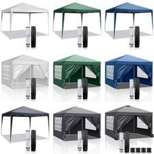 Image of NEW 3x3m Heavy Duty Waterproof Pop Up Gazebo Garden Party Canopy Tent 10X10FT UK