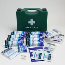 Image of HSE First Aid Kit in a Box 1-10, 20 & 50 Person. - Also Complete Refill Option.