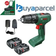 Image of Bosch EasyImpact 18v 18V-40 Cordless Combi Drill - 2 x 2.0Ah Batteries & Charger