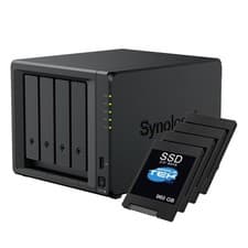 Image of Synology DS925+ NAS 4x960GB SSD 3.8TB 2.5G Gigabit RJ45 4GB RAM