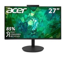 Image of Acer Vero CB272D6 27'' LCD IPS HDMI 120Hz FHD Black Monitor with Webcam