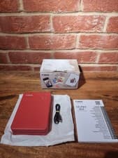 Image of Canon SELPHY QX20 Instant Printer, Red, for iOS/Android