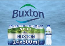 Image of Buxton Still Natural Mineral Water 24 x 500ml UK's No1 Still Natural Water