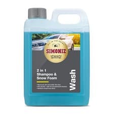 Image of Simoniz SAPP0172A 2L 2 In 1 Car Shampoo And Snow Foam 2 Litre Wash Soap Cleaning