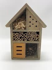 Image of Wooden Insect Hotel Home Hanging Bug House - Brand New as Pictured - NEW