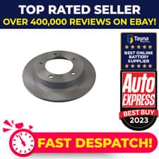 Image of 2x Brake Discs Pair Solid fits SUZUKI SJ410 1.0 Front 81 to 91 F10A 290mm Set