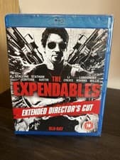 Image of The Expendables Blu Ray Extended Director's Cut UK Release NEW & SEALED