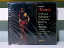Image of Handel: Deborah by The King's Consort / Robert King! Brand New 2 CD Box Set!