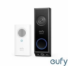 Image of Eufy 2K Video Doorbell E340 8GB Local Storage with Chime - No Monthly Fees