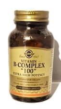 Image of Solgar Vitamin B-Complex Vegetable Capsules, Count of 50 (Extra High Potency),