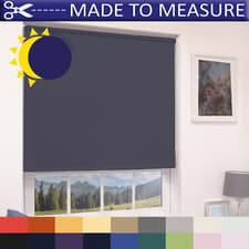 Image of MADE TO MEASURE BLACKOUT ROLLER BLINDS - 100% THERMAL - CUSTOM MADE TO SIZE