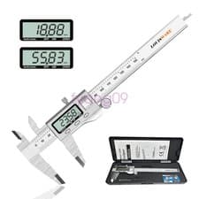 Image of METAL Digital Vernier Caliper Micrometer Guage Tool 6" 150 mm Electronic LCD