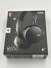 Image of AKG Y500 Wireless On-Ear Headphones - Black - Brand New & Sealed