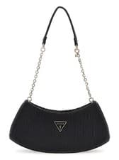 Image of GUESS shoulder bag Phaedra Top Zip Shoulder Bag Black