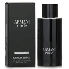 Image of Giorgio Armani Code Eau de Toilette 125ml Refillable EDT Spray For Him Brand New