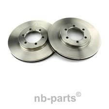 Image of Brake Discs 278mm Ventilated Front for Daewoo Ssangyong Korando KJ Musso Rexton
