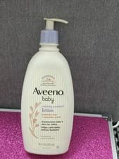 Image of Aveeno Baby Calming Comfort Moisturizing Lotion, Lavender and Vanilla, 18 Oz.