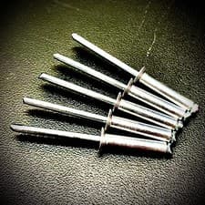 Image of 4.8mm Countersunk Pop Blind Rivets Aluminium/ Steel