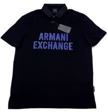 Image of Armani Exchange Polo Color Black Size M (ORIGINAL WITH TAGS)