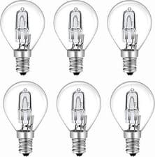 Image of 10 X 30W = 40W SES E14 HALOGEN GOLF LIGHT BULBS