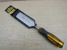 Image of STANLEY 0 16 265 FATMAX 38MM 11/2" BEVEL EDGE CARPENTERS WOOD CHISEL