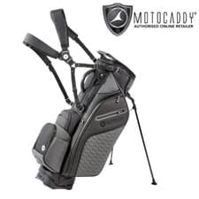Image of Motocaddy Elite Flex 14-Way Divider Hybrid Stand/Cart Golf Bag - Black/Charcoal