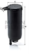 Image of MANN WK939/14X Fuel Filter